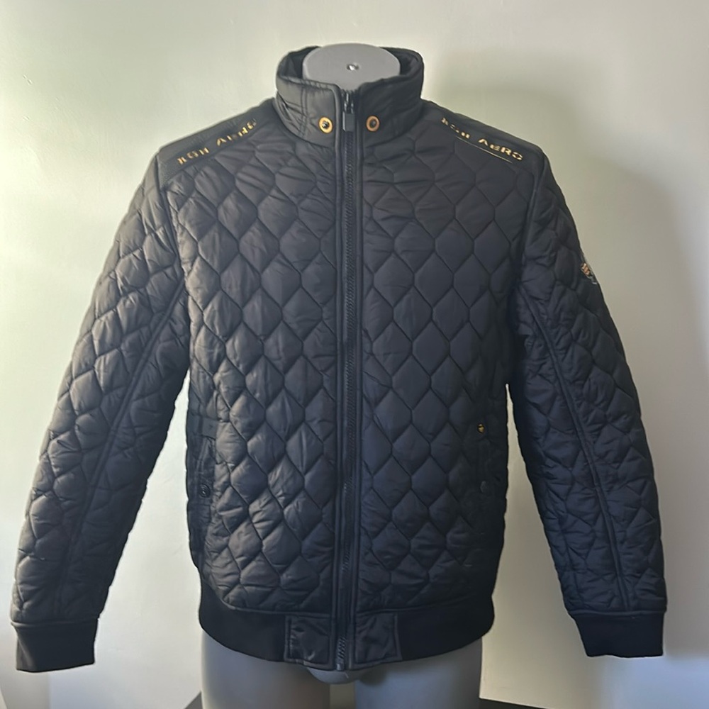Quilted Black Coat Oxygen Size XL